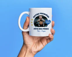 Mug personnalisé photo - Première Fête des Pères