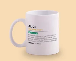 Mug personnalisé prénom - Avis client