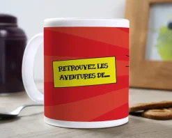 Mug personnalisé prénom - BD Comics