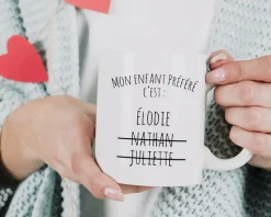 Mug personnalisé prénom - Enfant préféré