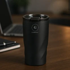 Mug vortex personnalisé - Monogramme