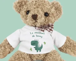 Ourson en peluche personnalisable - Dinosaure