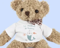 Ourson en peluche personnalisable - Licorne