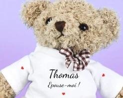 Ourson Message d'amour