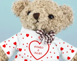 Ourson Petit coeur rouge