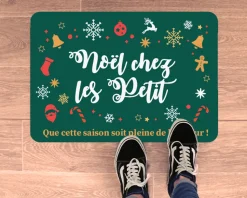 Paillasson personnalisé - Noël