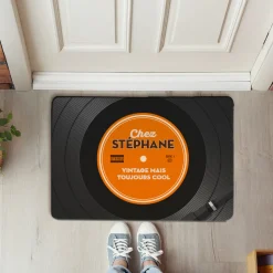 Paillasson personnalisé - Retro Vinyle