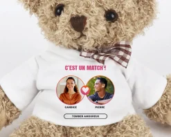 Peluche personnalisée - It's a match