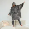 Plaid à capuche personnalisé - Panda