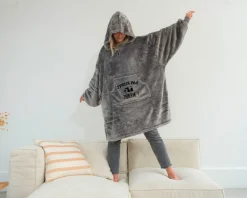 Plaid à capuche personnalisé - Panda