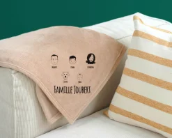 Plaid personnalisé famille - Family Circus