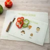 Planche à découper en verre personnalisée - Family Circus
