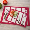 Planche à découper en verre personnalisée - Printemps