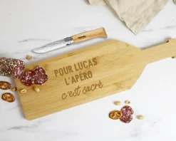Planche apéritif personnalisable - Message
