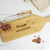 Planche apéro personnalisée en bois - Prénom