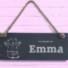 Plaque de porte enfant - Teddy Bear Happy