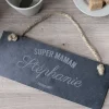 Plaque de porte personnalisée - Vintage Maman