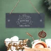 Plaque de porte personnalisée - Joyeux Noël