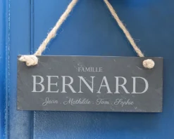Plaque de porte personnalisée - Famille