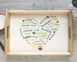 Plateau Coeur Famille