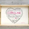Plateau petits mots pour Maman