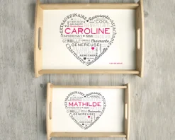 Plateau petits mots pour Maman
