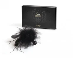 Plumeau noir sexy