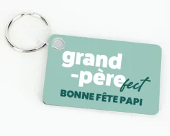Porte clé personnalisé - Grand Père-fect