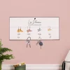 Porte clés mural personnalisé - Famille Chaussures