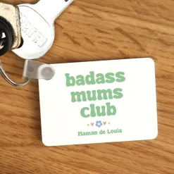 Porte-clé personnalisé - Cool Mums Club