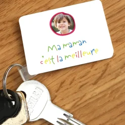 Porte-clé personnalisé - Mots d'enfants