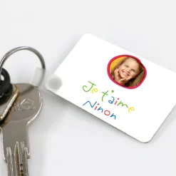 Porte-clé personnalisé - Mots d'enfants
