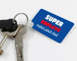 Porte-clé personnalisé - Super Employé