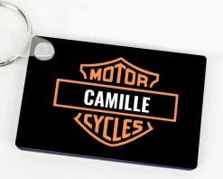 Porte-clés personnalisé - Biker