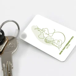 Porte-clés personnalisé - Naissance d'un lien