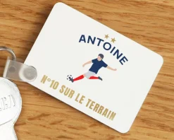 Porte-clés personnalisé - Passion Football