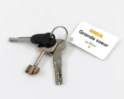 Porte-clés personnalisable - Futur/future