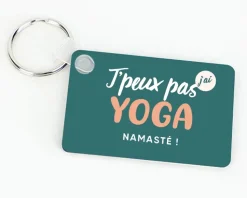 Porte-clés personnalisable - J'peux pas