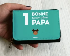 Porte-monnaie Les bonnes raisons d'être papa Family circus