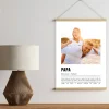 Poster photo personnalisé - Définition Papa
