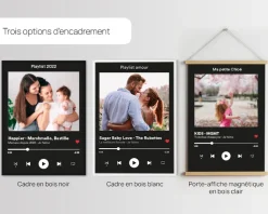 Poster photo personnalisé - Spotify