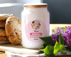 Pot à biscuits personnalisé photo - Nounou