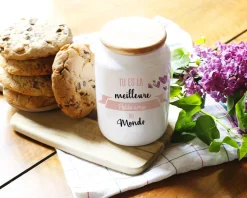 Pot à biscuits personnalisé - Meilleure du Monde