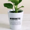 Pot de fleurs personnalisé - Définition Maman