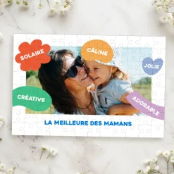Puzzle personnalisé - Eclats de Couleurs