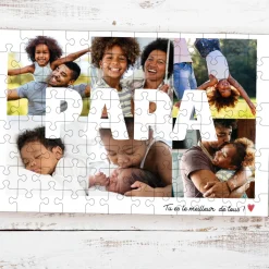 Puzzle personnalisé - Multi photos famille - 96 pièces