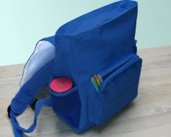 Sac à dos bleu marine Chats