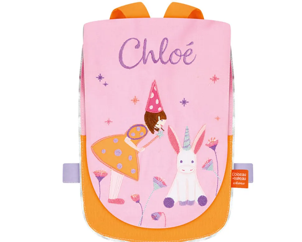 Sac à dos brodé Fée licorne