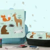 Sac à dos enfant et sa trousse Les amis de la forêt