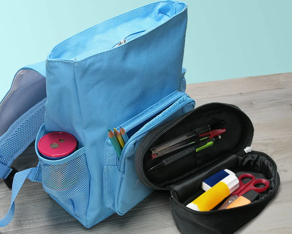 Sac à dos enfant et sa trousse Les amis de la forêt